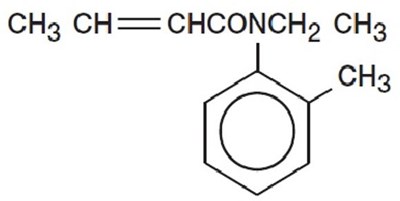 Image Description (Crotamiton Chem Form)